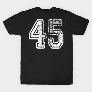 Tee shirt hot sale 45